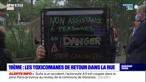 19e arrondissement: après l'évacuation des jardins d'Éole, les toxicomanes de retour dans la rue