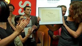 Maylis de Kerangal, lauréate du prix L'Express-BFMTV 2014 - 25/06