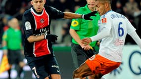 Jérémy Ménez face à Joris Marveaux
