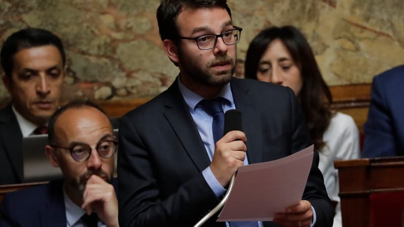 Stephane Trompille, député LaREM, à l'Assemblée nationale le 26 juin 2018.