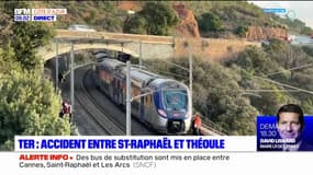 Côte d'Azur: une voiture percutée par un train entre Cannes et Saint-Raphaël