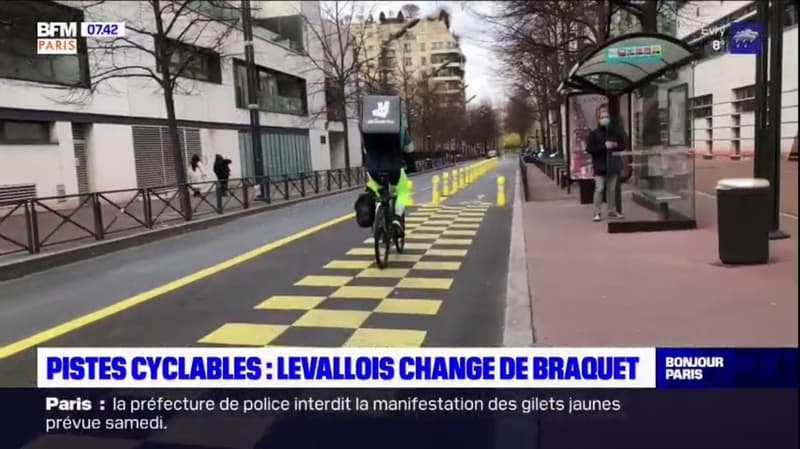 Levallois-Perret: les pistes cyclables pérennisées, Patrick Balkany fulmine