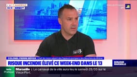 Bouches-du-Rhône: le colonel Pierre Bépoix alerte sur un risque élevé d'incendie ce week-end