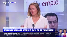 Le taux de chômage ne baisse pas mais reste stable à 7,4% au deuxième trimestre