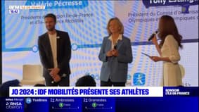 Île-de-France Mobilités a présenté ses athlètes pour les JO 2024