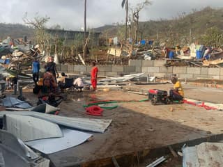 Les dégâts à Mayotte après le cyclone Chido