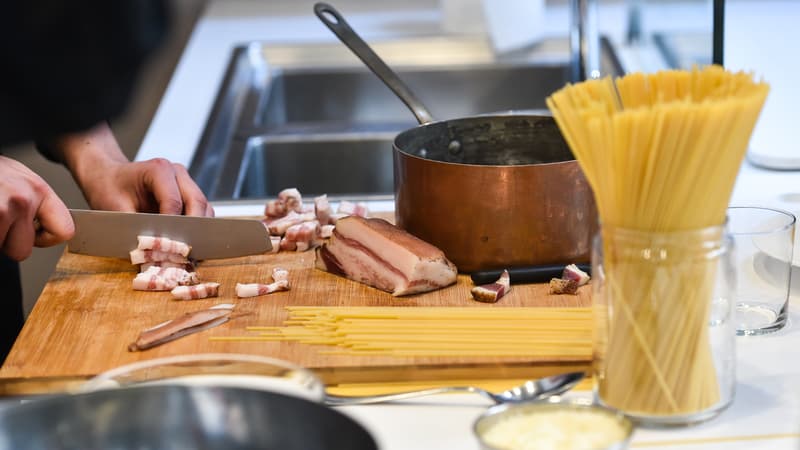 Une préparation en cuisine