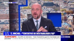 Guerre en Ukraine: "Ce n'est pas en apaisant la Russie que l'on sert les intérêts de l'Europe", affirme Charles Michel, ancien président du Conseil européen