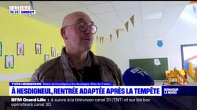 Pas-de-Calais: après la tempête Ciaran, rentrée scolaire adaptée à Hesdigneul-lès-Boulogne