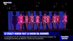 À Paris, le Crazy Horse fait le show en journée