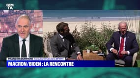 Sommet du G7: la rencontre entre Emmanuel Macron et Joe Biden - 12/06