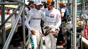 Hamilton et Alonso