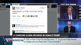 La chronique d'Anthony Morel : Le téléphone non sécurisé de Donald Trump lève les inquiétudes - 31/01