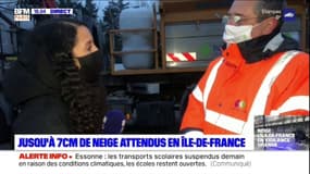 Ile-de-France: jusqu'à 7 cm de neige attendus ce mardi soir 