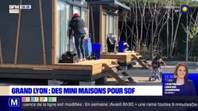 La métropole de Lyon construit des "mini-maisons" pour reloger les sans-abri 