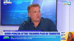 Alexis Aubespin, directeur de l'office de tourisme de Serre-Ponçon, se félicite d'une saison exceptionnelle au niveau touristique