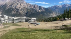 La station de Puy-Saint-Vincent, le 8 octobre 2025