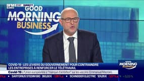 Laurent Pietraszewski (Secrétaire d'État chargé des Retraites et de la Santé au travail): "Les mises en demeure et les contrôles fonctionnent" pour le non-respect du télétravail 