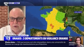 Orages : 3 départements en vigilance orange - 27/04