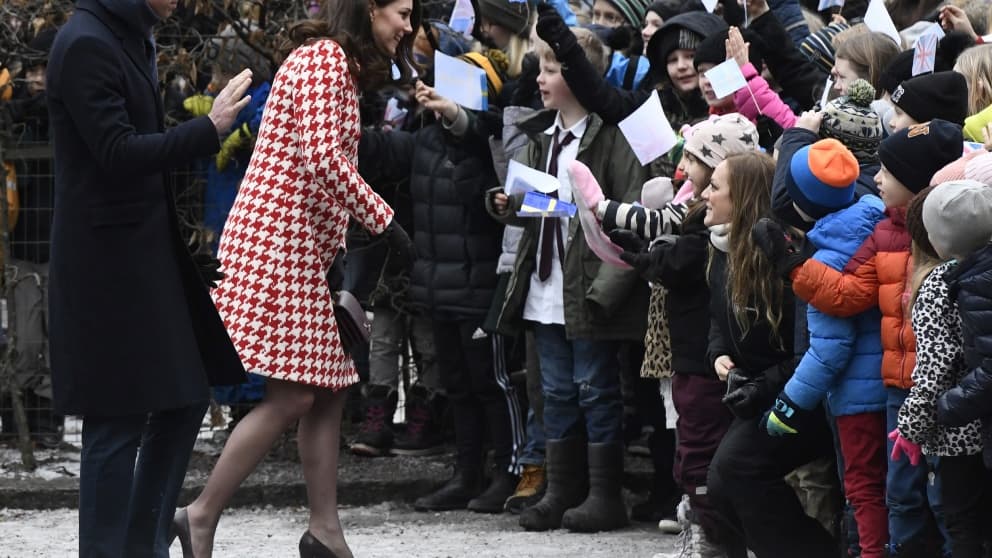 William et Kate en Suède