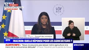 Prisca Thévenot: "Ce sont 215 millions d'euros qui iront directement dans la trésorerie de nos agriculteurs"