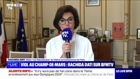 Jeux olympiques: "Il n'y aura pas de fan zone dans le VIIe arrondissement" assure Rachida Dati