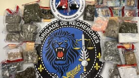 Saisie de stupéfiants ce samedi 7 décembre contre deux réseaux de livraison opérant en Côte d'Azur
