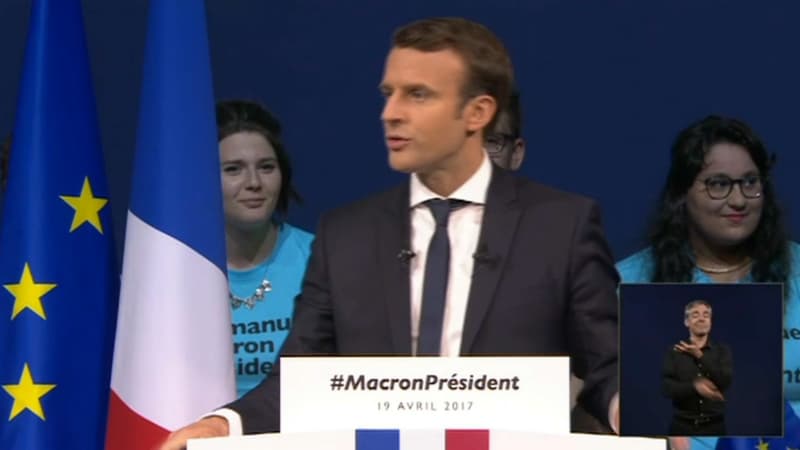Emmanuel Macron à Nantes.