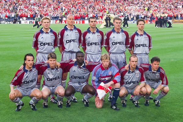 L'équipe du Bayern en 1999
