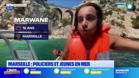 Marseille: des jeunes de la cité de la Cravache partent en mer avec des policiers
