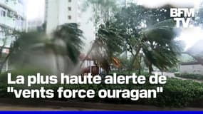  Le typhon Wipha passe près de Hong Kong et génère des vents violents