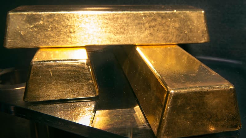 Des lingots d'or