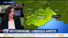Montpellier : ce que l’on sait de l'arrestation de quatre personnes soupçonnées de préparer une attaque
