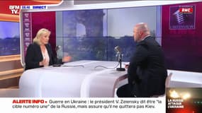 Le Pen : "Poutine n'est pas du tout un fou. Il est brutal et impressionnant"