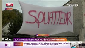 INFO RMC - Vers une loi anti-squats qui inverserait le rapport de force