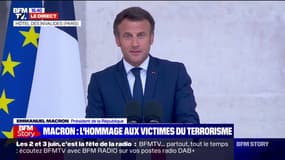 Emmanuel Macron rend hommage à Françoise Rudetzki, "la figure tutélaire de toutes les victimes du terrorisme"