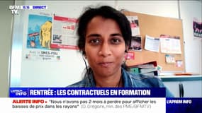 Contractuels de l’Éducation nationale: "On se retrouve quand même dans une situation de bricolage" déplore Sophie Vénétitay