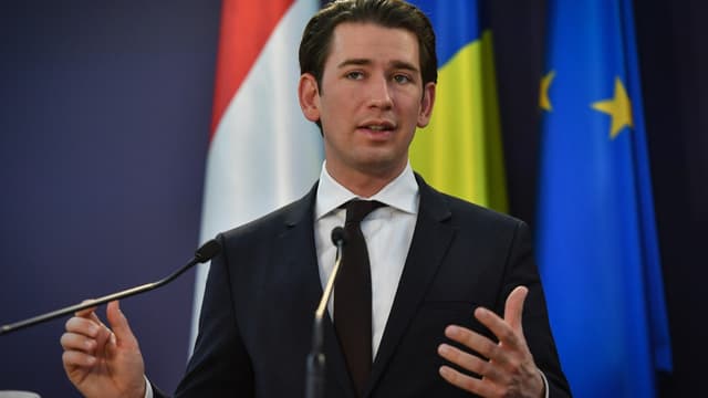 Sebastian Kurz, le chancelier autrichien, s'est engagé à introduire une "taxe Gafa".