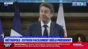Métropole de Nice: Christian Estrosi réélu président avec une large majorité