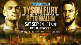 Boxe : Fury vs Wallin, le combat tant attendu approche 