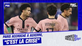 Auxerre 0-0 PSG : "Le PSG est en crise" constate Acherchour 