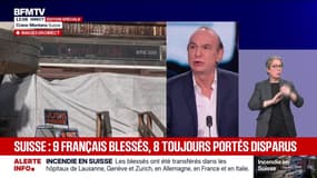 Incendie en Suisse: "Lorsque le poumon est atteint, le pronostic bascule totalement", explique Maurice Mimoun, chirurgien spécialiste des brûlés à l'hôpital Trousseau (Paris)