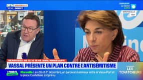 Martine Vassal présente un Plan contre l'antisémitisme. Les Tchatcheurs 