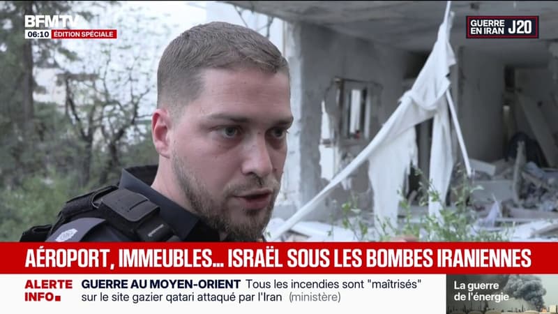 Guerre au Moyen-Orient: aéroport, immeubles... Israël sous les bombes iraniennes