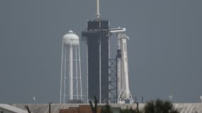 La fusée Falcon 9 de SpaceX le 27 mai 2020. 