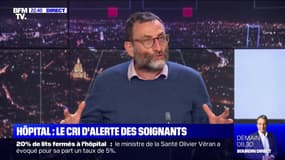 Malaise à l'hôpital: il faut "remettre des moyens en ville", plante le chef des urgences en Seine-Saint-Denis Mathias Wargon