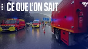 Un important accident de circulation s'est produit ce 3 mars 2024 sur l'A8, au niveau de La Turbie (Alpes-Maritimes)