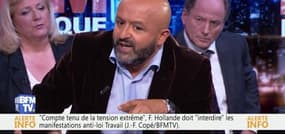 Jean-François Copé face à Benjamin Amar: "Si je suis élu président de la République, je ne cogérerai pas le pays avec la CGT"