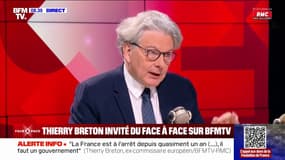 Déficit: "Nous avons encore un peu de temps pour éviter des méthodes 'à l'Argentine'", déclare Thierry Breton