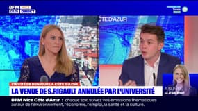 Nice: Stanislas Rigault n'exclut pas de reprogrammer un débat à l'université